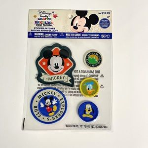 Disney Mickey Mouse Sticker Patches Pack - Unopened